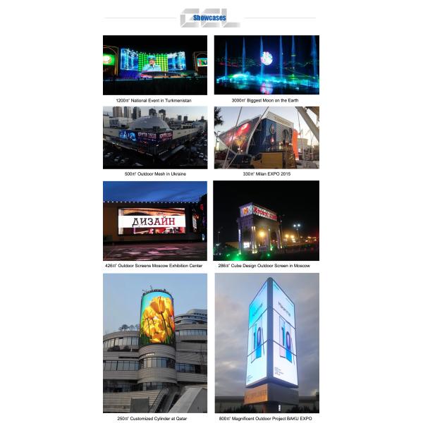 Shopping Mall Advertising LED Display Screen Dip LED Screen With SMD1921 LED Type