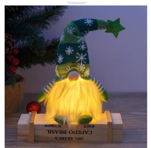 Buy cheap Kids Room Christmas Tree LED Night Light Plush Cuddly Santa Claus Style product