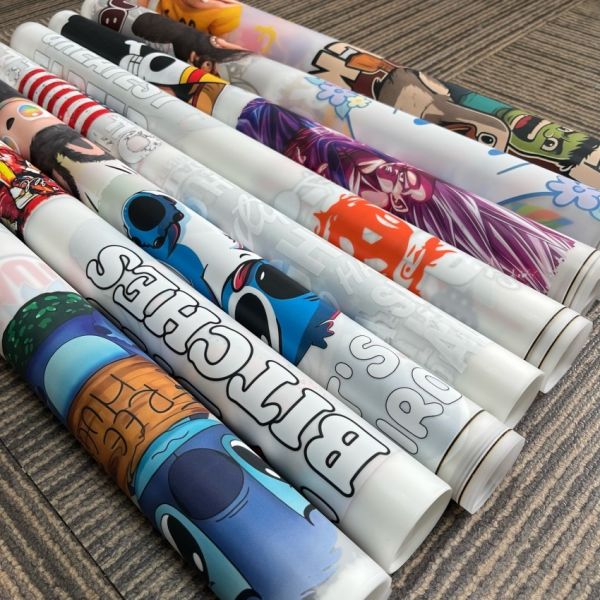 Machine Washable High Stretch Custom DTF Heat Transfers with Customizable Designs for Clothing and Bags