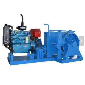 China IACS Approved 8-125KN Marine Diesel Engine Driven Anchor Windlass on sale