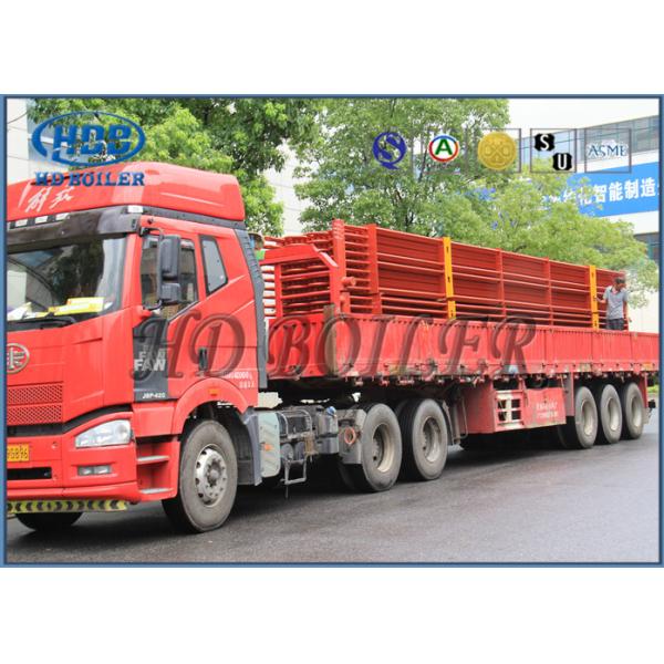 Coal Fuel Steel Gas Economizer For Boiler System , Economiser Steam Power Plant