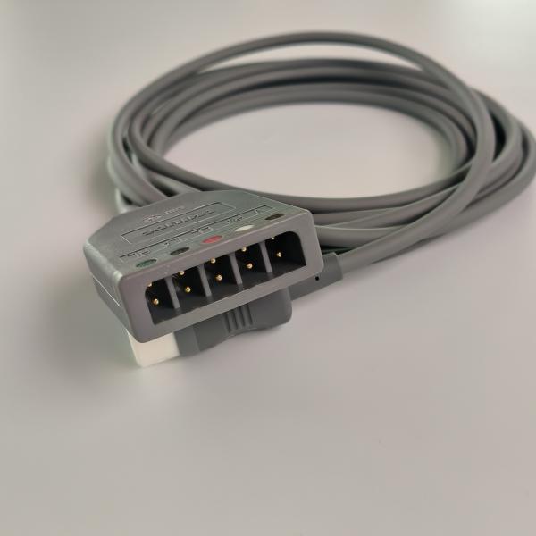 PHILIP Original Efficia 3/5 ECG Trunk Cable, AAMI/IEC. REF: 989803160641