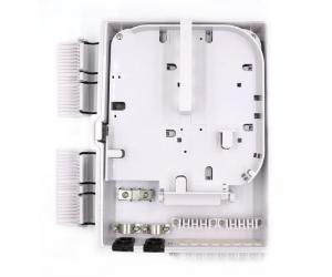 Buy cheap ABS PLC Fiber Optic Termination Box Wall Mount 16 Fiber 2 Ports For Telcom FTTH product