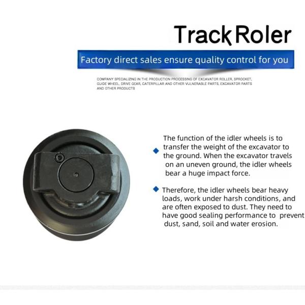 Wear Resistance Excavator Track Roller Seal Integrity Wetland Operations Track Roller