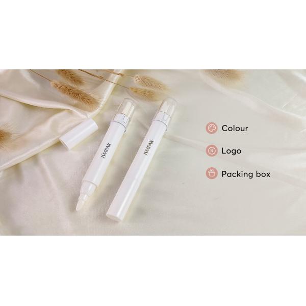 Customizable Empty Nail Polish Corrector Nail Edge Cleaning Instant Stain Remover Pen With Replaceable Tips