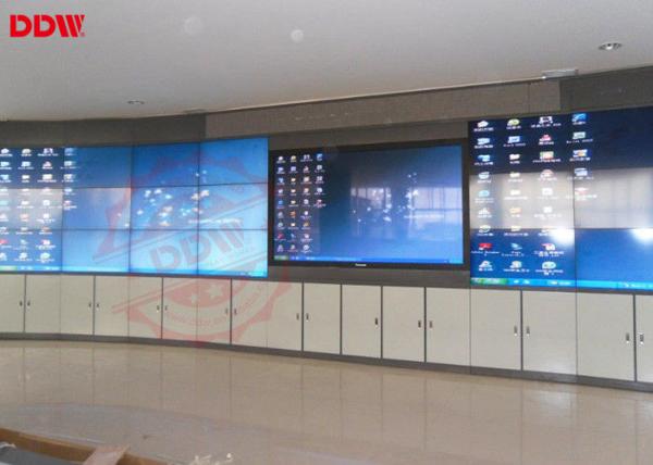Quality Circle 55 Curved Video Wall 500 Nits Brightness LED Backlight RS232 Input Output for sale