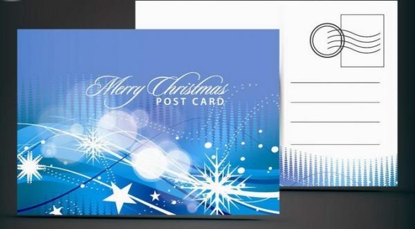 75PI 0.45MM PET lenticular 3D lenticular printing glitter postcard /3D lenticular printing Christmas Cards gift