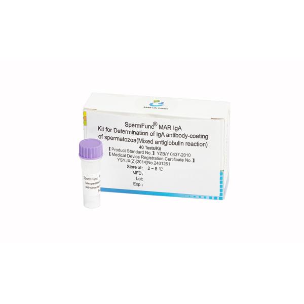 40T/Kit Male Diagnostic Kit For Determination Of IgA Antibody Coating Of Spermatozoa