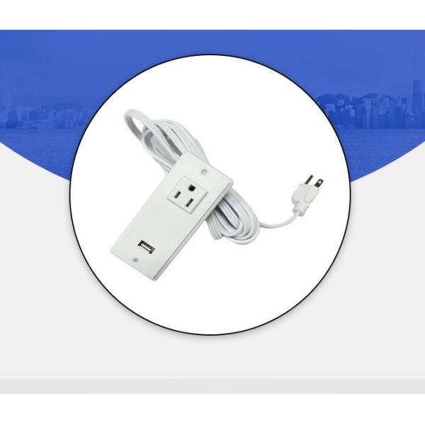 250V US Double USB Desk Plug Sockets American Standard Power Cords