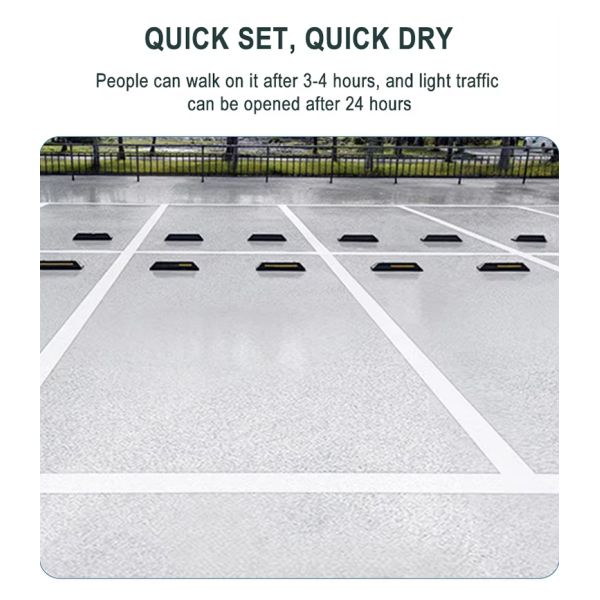 Wear Resistant Bright Floor Paint Two Component Exterior Epoxy Floor Coating