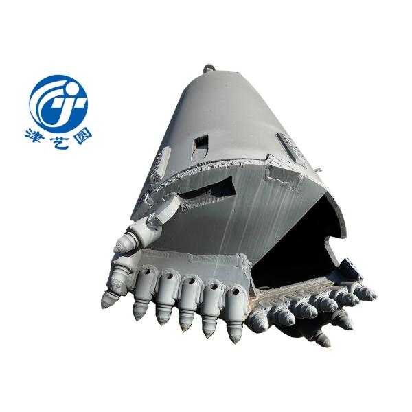 Bullet Teeth Bucket Drill Rig For Bore Pile Machine