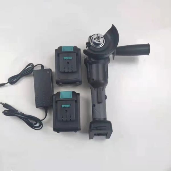 Cordless Electric Angle Grinder DIY Power Tool with 6 Gear Cutting Slide Switch Lithium-Ion Battery 6 Gear Cutting Machine