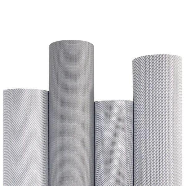 High Quality 5% Openness Factor 385GSM 2/2.5/3m Width Sunscreen Roller Blinds Fabric for Hotel Office