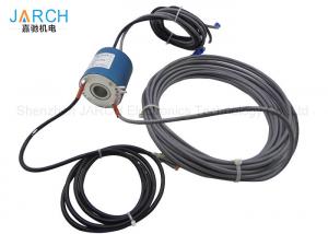 Buy cheap IP54 Power / signal through bore slip ring RJ45 / USB Connector product
