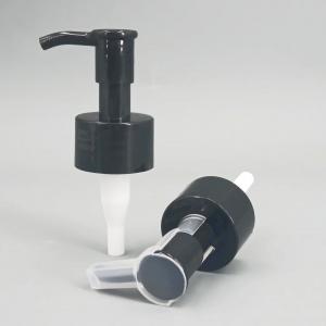 Buy cheap 28mm 28/410 Lotion Dispenser Pump Black Plastic Shampoo Shower Gel Wash product