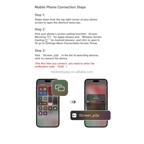 Net Red Live Mirror Screen Display for Smartphones Mobile Phone Accessories Self-Timer Rear Screen Splitter Magnetic Flexible