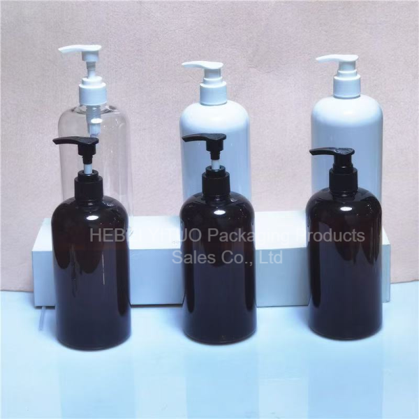 Leak Proof Refillable Shampoo Bottle Featuring Impact Resistant Glass Scratch Resistant Surface