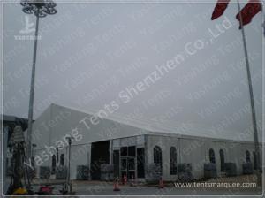 China 2600 Sqm Clear Span Huge Tent Rentals , Outdoor Tents For Events Exhibitions on sale