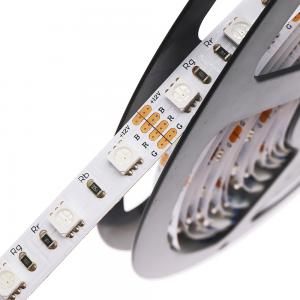 China High quality flexible LED strip lights 12V / 24V 60LED 5050 RGB LED strip on sale