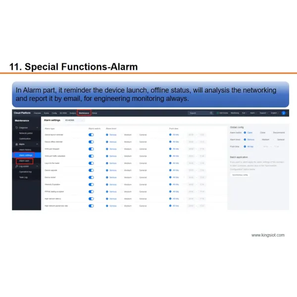 Management System with Qos & Bandwidth Optimization Cloud Ap