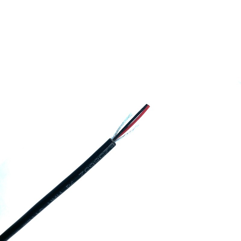2C×0.5mm2+W Bare Copper Stranded Robot Wire and Cable 300V 500V