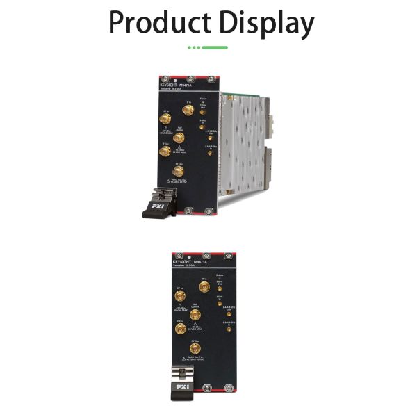 Keysight M9471A PXIe Vector Transceiver with 26.5 GHz Frequency Range for RF Testing