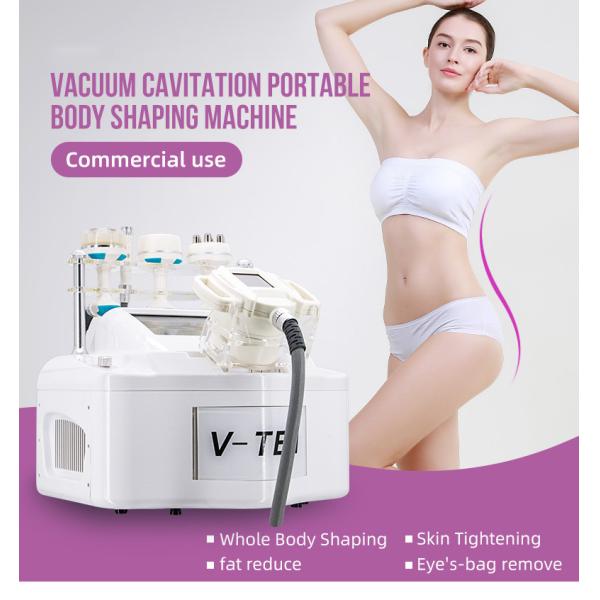 5 in 1 Slimming System V9 Vela 3 +Cavitation + RF+Vacuum RF Roller+BIO RF Slimming Machine