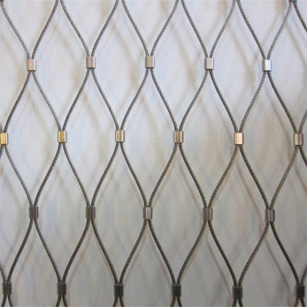 Stainless Steel Ferrule Wire Rope Mesh