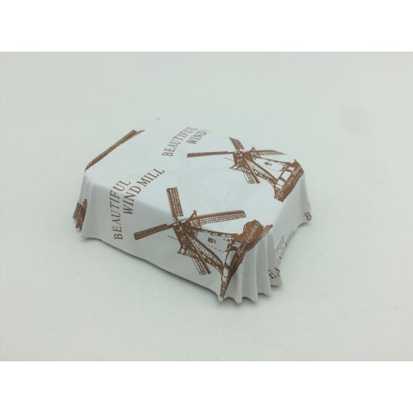 Windmill Pattern Paper Baking Liners Mini Cupcake Liners PET Coated Film