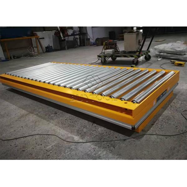 300 Kg 500kg Roller Lift Table Electric Lift Scissor Lift Table 2000 Lb Galvanized Roller