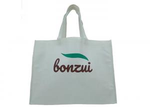 Buy cheap Biodegradable Non Woven Tote Bags Silk Screen Small Laminated Shopper Tote product