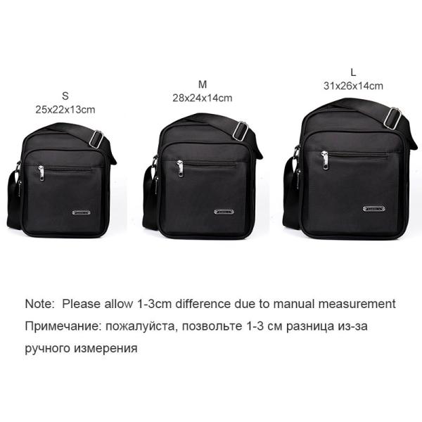 Solid Mens Canvas Shoulder Bags Buckle Casual Portable Multi Pocket Crossbody Bag