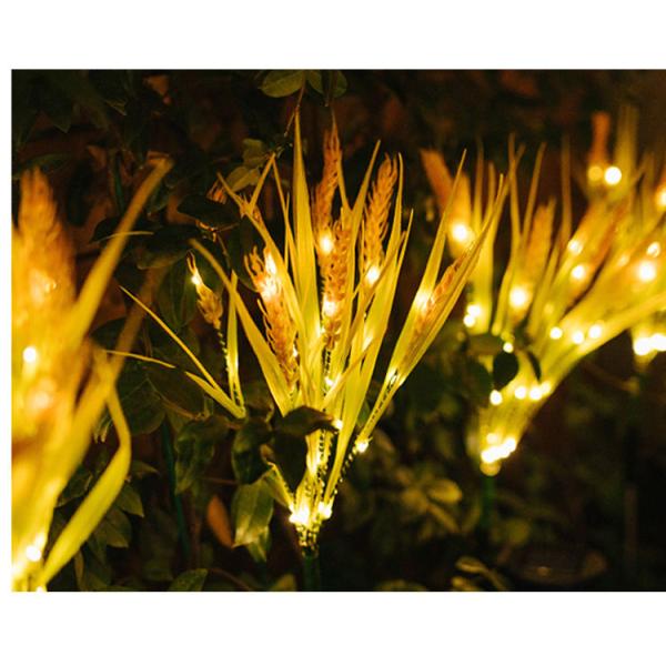 Solar Wheat IP65 Waterproof Garden Light Outdoor Courtyard Lawn Passage Decoration