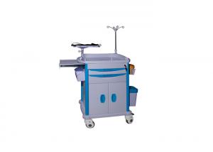 Buy cheap Medical Emergency Trolley Crash Cart High Strength ABS Plastic Platform product