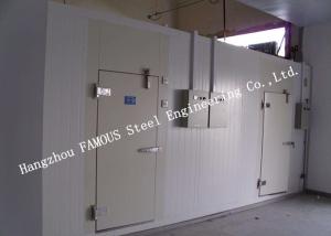 PU Foam Sandwich Panel Modular Cold Room Panel For Meat And Fish Walk In Chiller