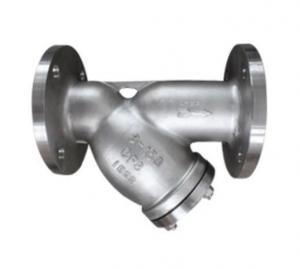 Buy cheap ANSI Wcb Y-Type Flange Stainless Steel Filter Initial Payment with Flange Connection product