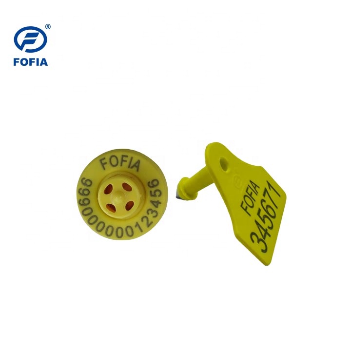 Durable Waterproof Combination Electronic Animal Tracking Ear Tag New High Quality RFID TPU Laser Coding 3 Year Warranty Fofia