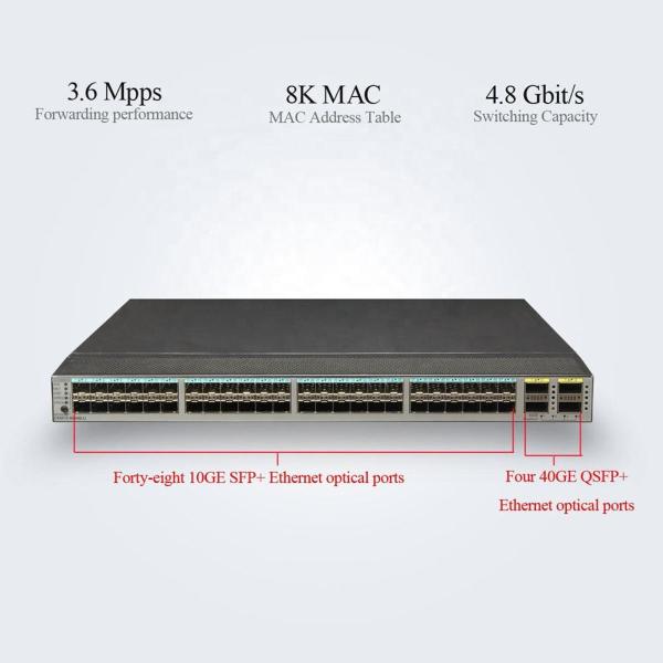 10/100/1000Mbps 48 Port 10G Gigabit Ethernet Switch CE 68 10-48 S4 Q-LI Industrial Poe Switch with Private Mold