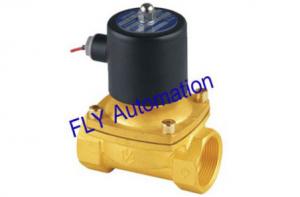 China 2W400-40 1.5 Threaded 2 Way Water Solenoid Valves Operated Directly Without Pressure on sale