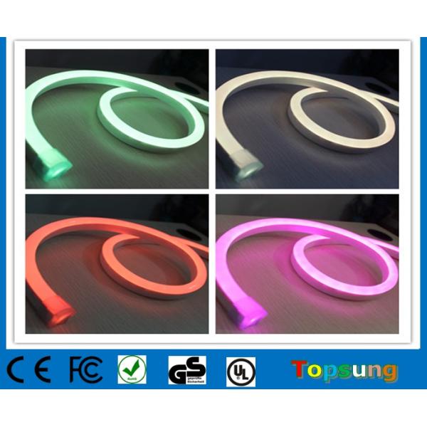 SMD5050 full color RGB 11x18mm 110V CE ROHS approval led neon flex with DMX controlller