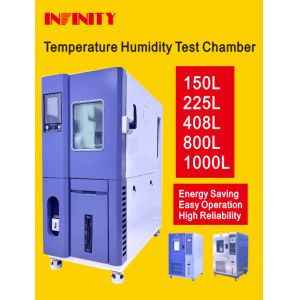 Buy cheap Safe Coolants Programmable Constant Temperature Humidity Test Chamber IE10A1 1000L product