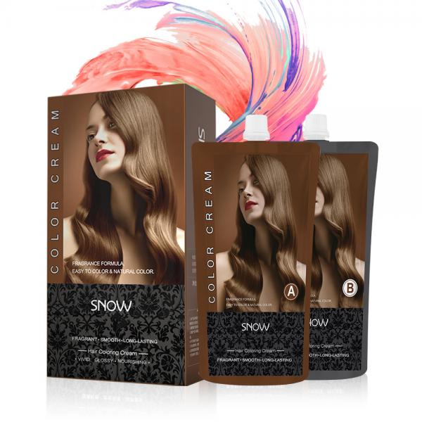 Aluminum Tube 16 Shades 450ml Permanent Color Hair Cream