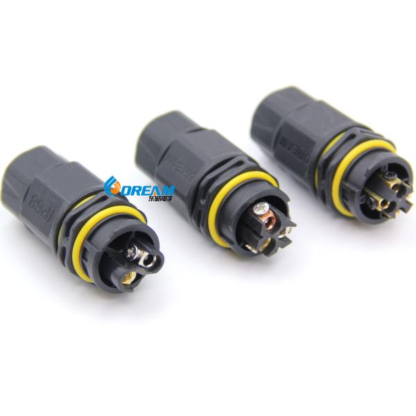 Factory Waterproof Swivel Electrical Connector 2 3 4 Pin IP68 Waterproof Small Electrical Connectors