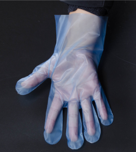 PE CPE Material Disposable Plastic Gloves Biodegradable For Household