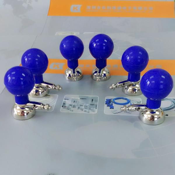 Ecg Suction Electrodes Blue CE And ISO 13485 Certification Copper Conductor