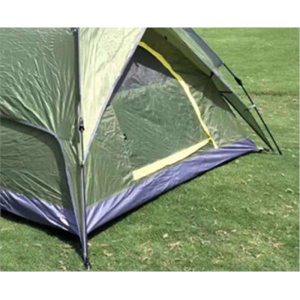 210*210*135cm Automatic Fibreglass Pole Waterproof PU2000mm Coated Green 190T Polyester Rainproof Outdoor Camping Tents