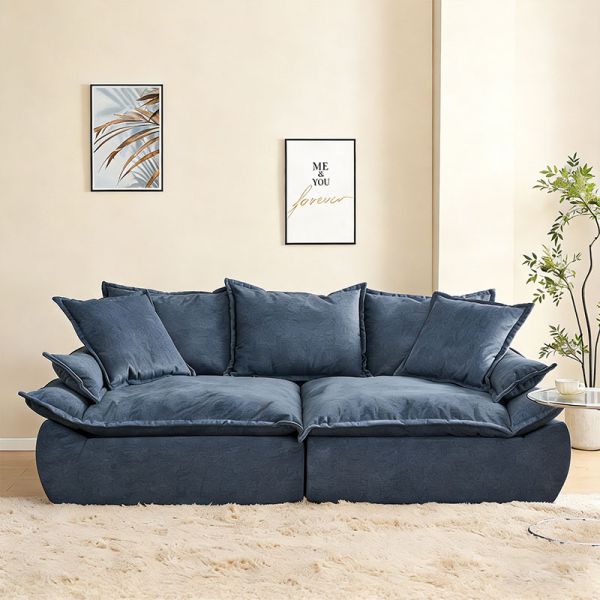 Vacuum Compression Bubble Sofa Compressed Sofa 2 In 1 Compressed Couch Living Room Sofas Set