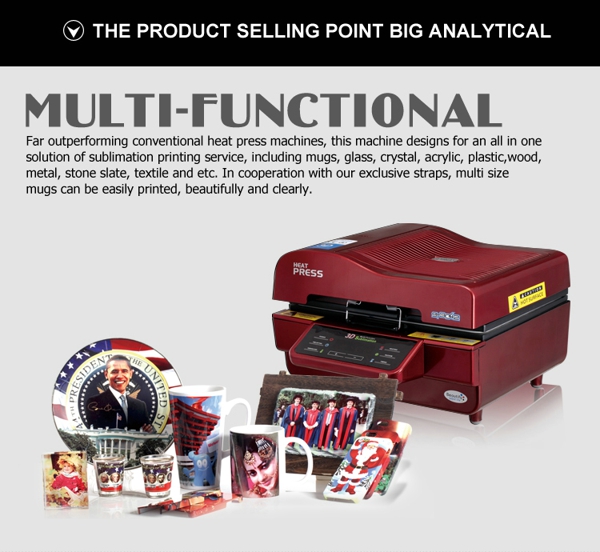 3d sublimation vacuum heat press