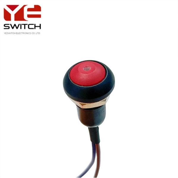 500VDC Waterproof Button Switch Plastic DOT Dome 22mm Push Button Switch