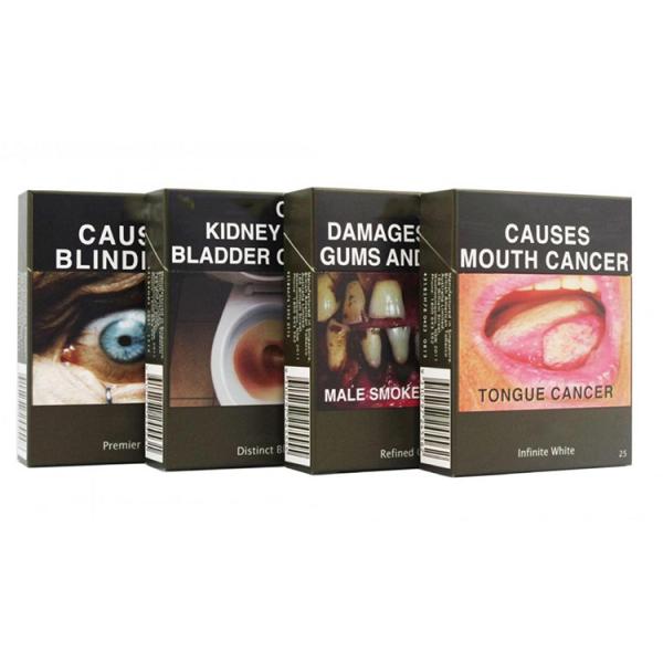 Silver Embossed Cigarette Boxes Inner Aluminum Foil Paper Tobacco Packing